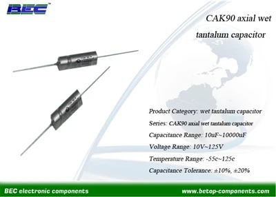 CAK90 axiell tantalkondensator
